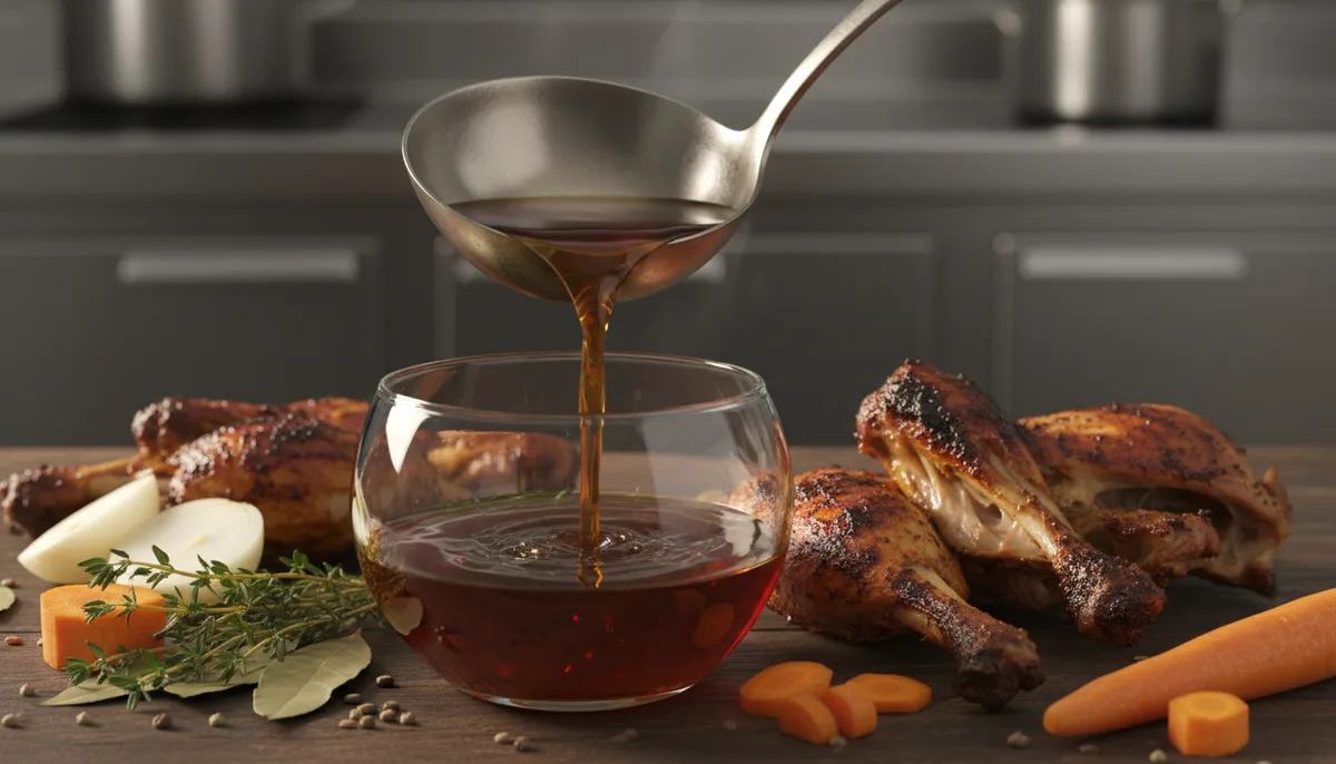 Fond brun de volaille : recette maison, technique et utilisation