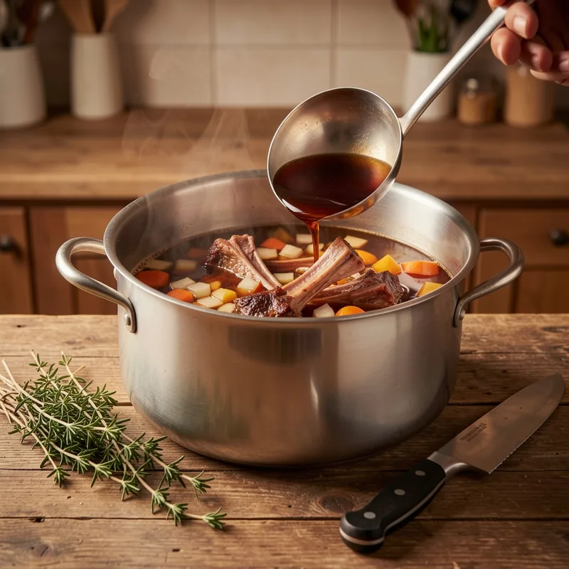 Fond brun recette : la méthode universelle d'un chef