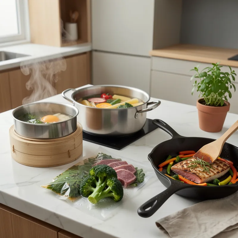 Les modes de cuisson : techniques, temps et températures pour des plats parfaits