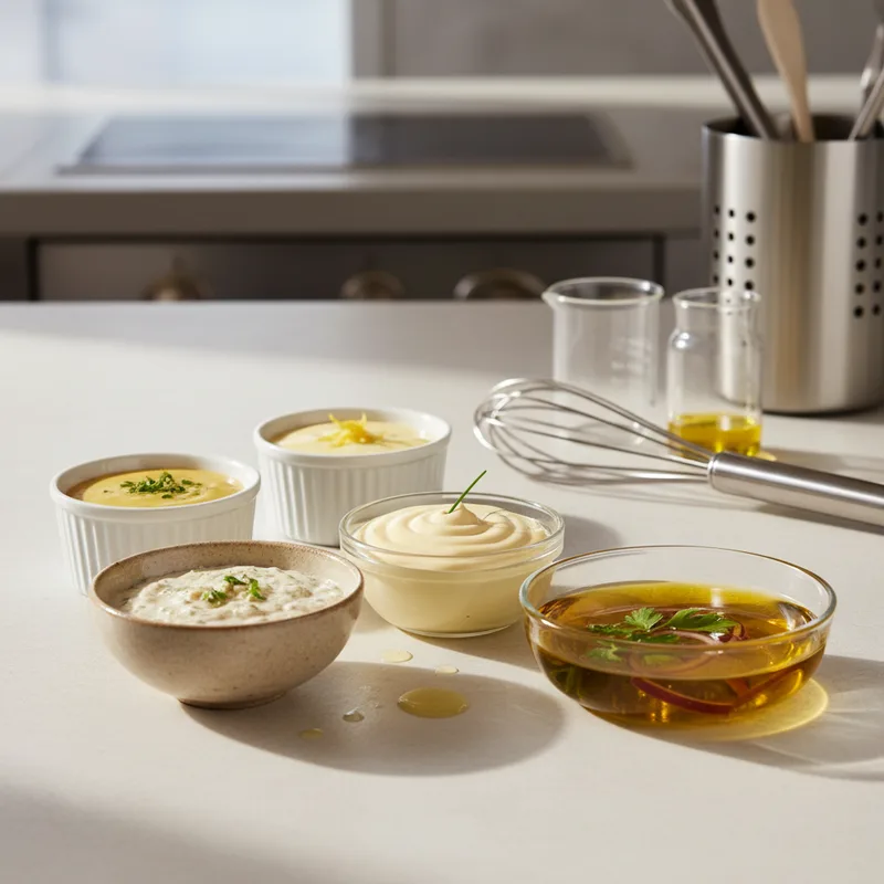 Sauce émulsion : techniques, recettes et secrets pour émulsionner comme un chef